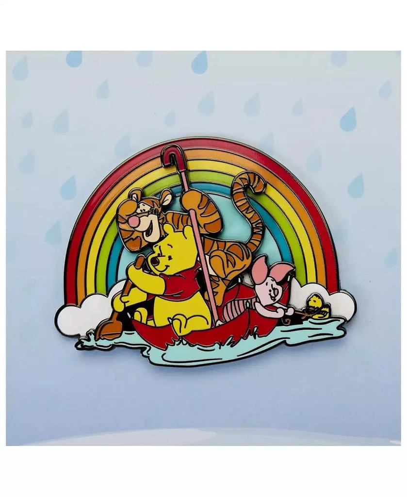 商品Loungefly|Winnie the Pooh Rainy Day Sliding Pin,价格¥112,第2张图片详细描述