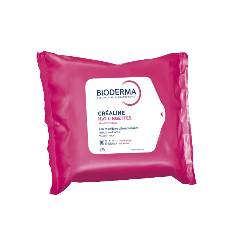 Bioderma贝德玛粉水卸妆湿巾25抽 1-2包装 商品