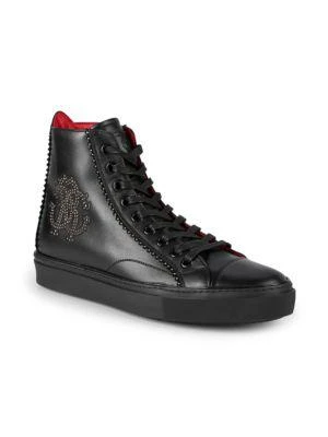 商品Roberto Cavalli|Logo High-Top Sneakers,价格¥1167,第2张图片详细描述