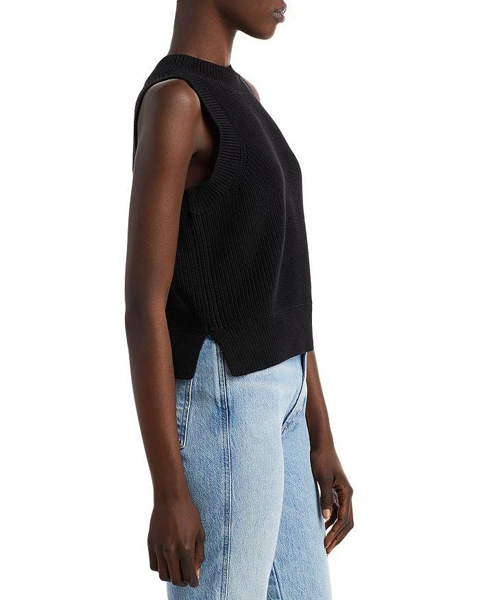 商品AQUA|Sleeveless Cotton Sweater,价格¥174,第4张图片详细描述