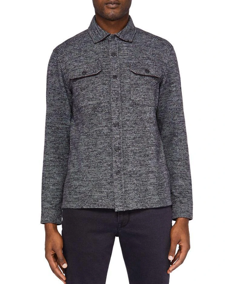 商品Ted Baker London|Chelts Dobby Regular Fit Overshirt,价格¥1474,第1张图片
