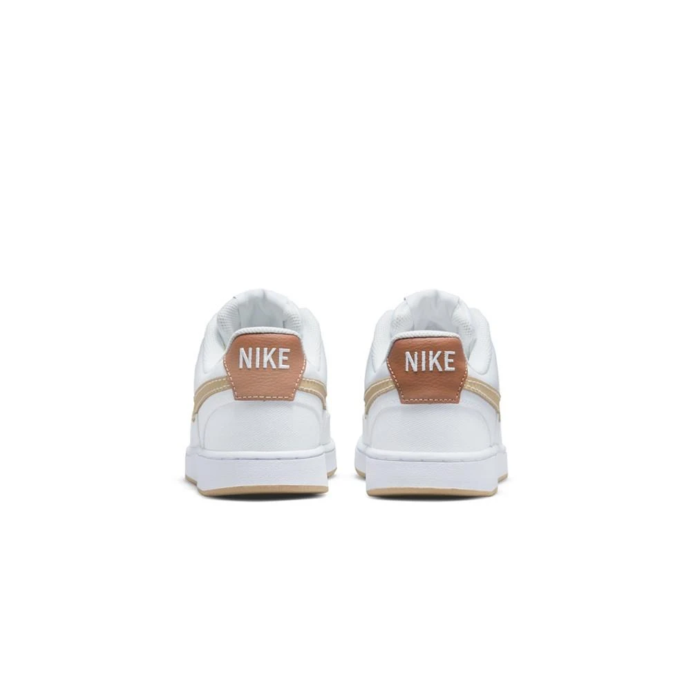 商品NIKE|Men's Court Vision Low Canvas Casual Sneakers from Finish Line,价格¥535,第3张图片详细描述