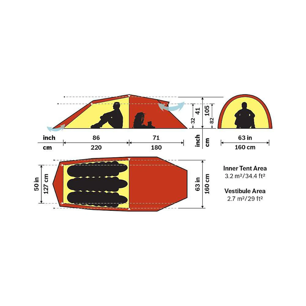 商品Hilleberg|Hilleberg Nallo GT 3 Person Tent,价格¥8524,第3张图片详细描述