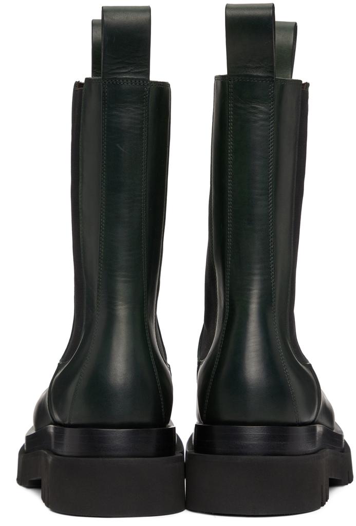 Green Lug Chelsea Boots商品第4张图片规格展示