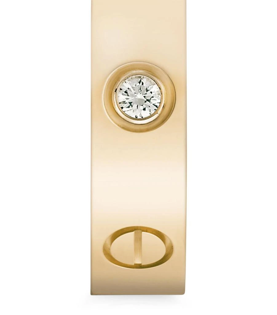 商品Cartier|Yellow Gold and Diamond LOVE Wedding Band,价格¥23961,第5张图片详细描述