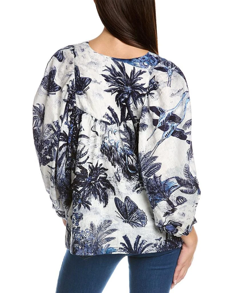 商品SAMANTHA SUNG|Samantha Sung Anastasia Linen Top,价格¥1025,第1张图片