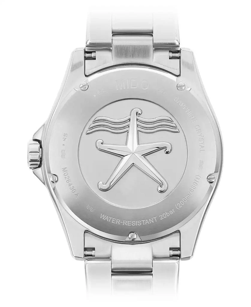 商品MIDO|Men's Swiss Automatic Ocean Star Captain V Stainless Steel Bracelet Watch 42.5mm,价格¥7472,第3张图片详细描述