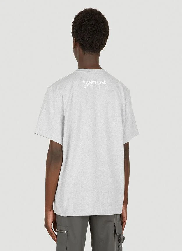 商品Helmut Lang|Vienna Postcard T-Shirt in Grey,价格¥532,第4张图片详细描述