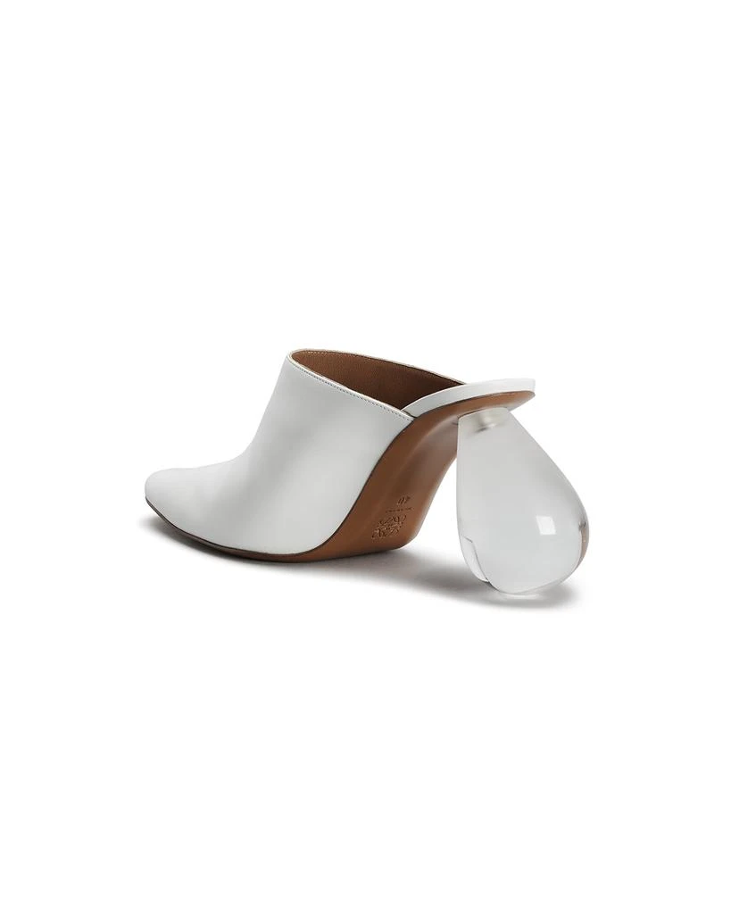 商品Loewe|Calfskin Bulb-Heel Mules,价格¥2721,第3张图片详细描述