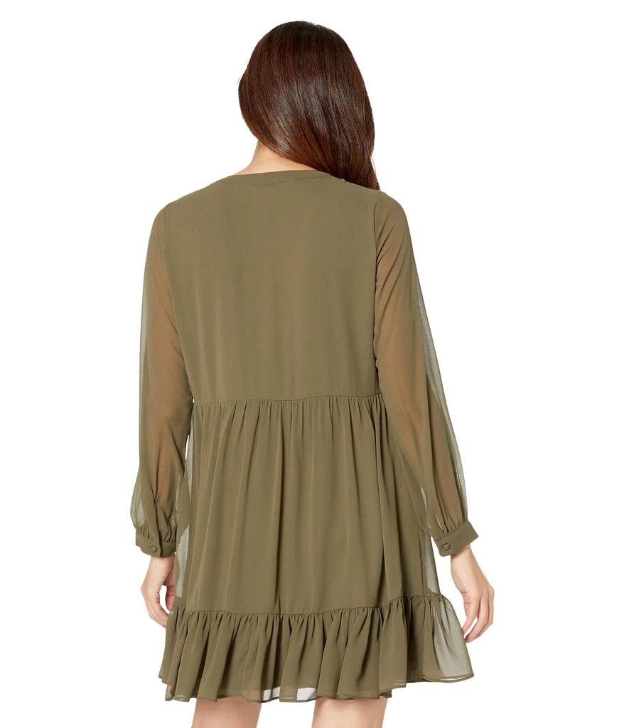 商品Vince Camuto|Long Sleeves with V-Neck Dress,价格¥953,第2张图片详细描述