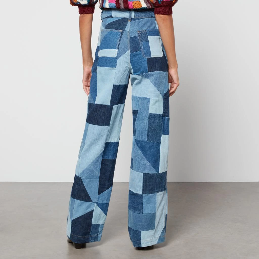 商品Sea New York|Sea New York Diego Patchwork Denim Jeans,价格¥745,第2张图片详细描述