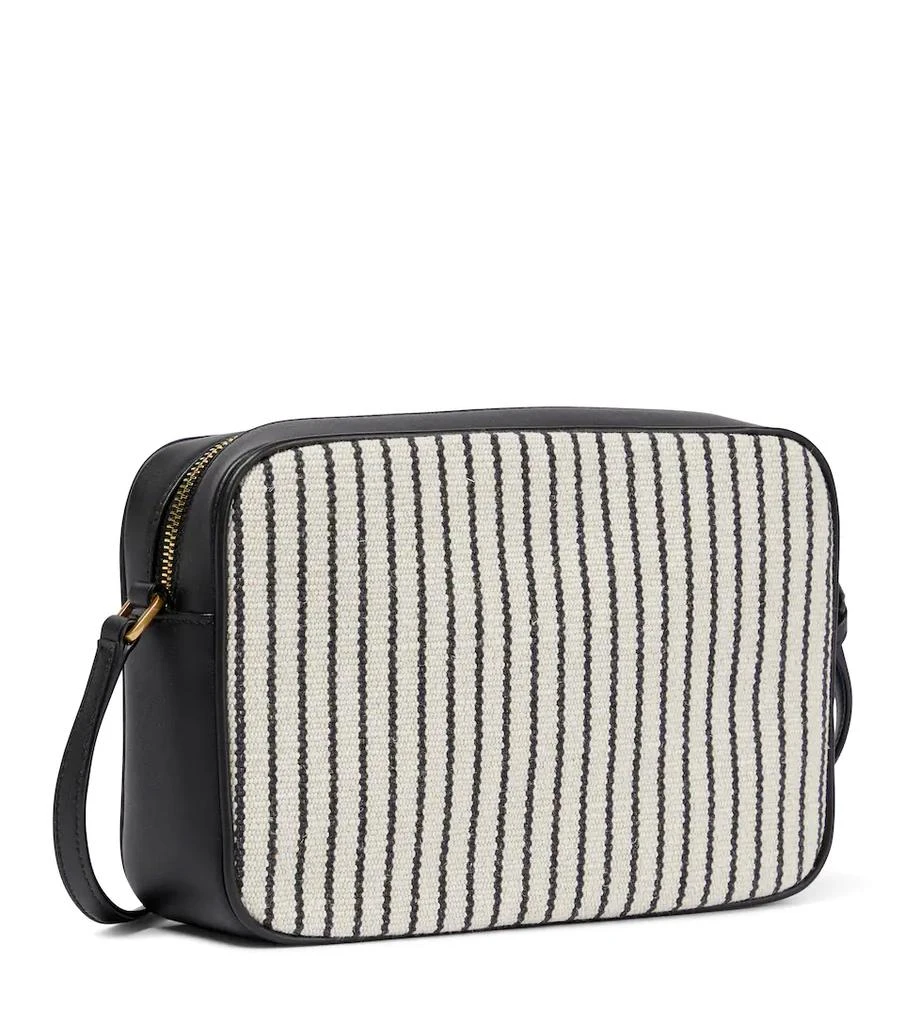 商品Yves Saint Laurent|Lou Camera striped crossbody bag,价格¥10211,第4张图片详细描述
