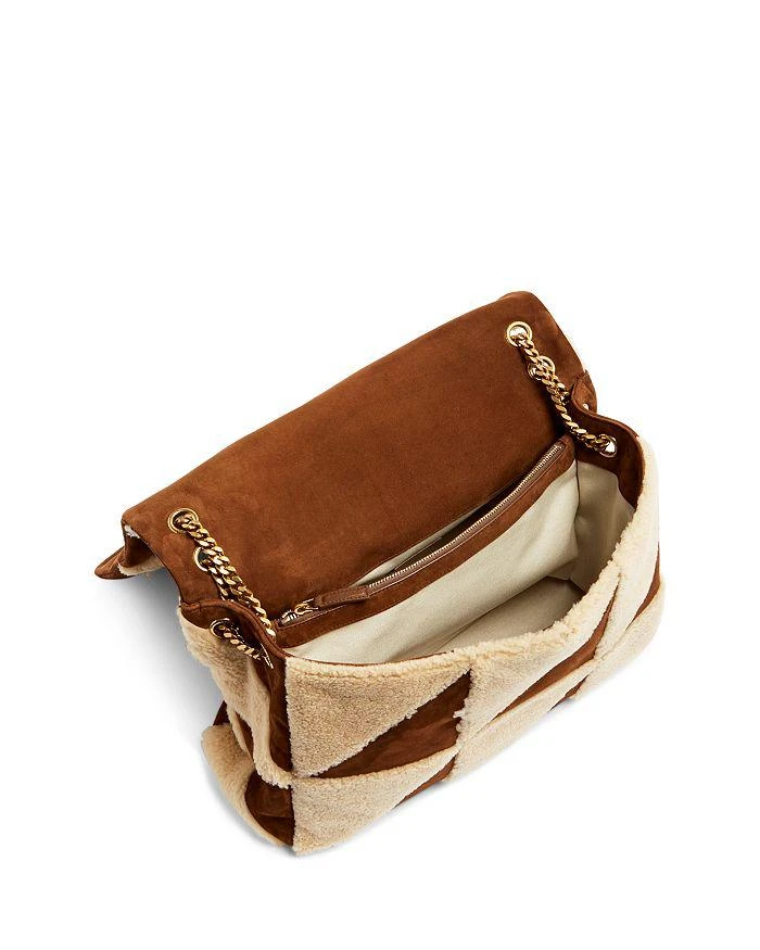 商品Yves Saint Laurent|Jamie Giant Suede & Shearling Crossbody,价格¥35714,第2张图片详细描述