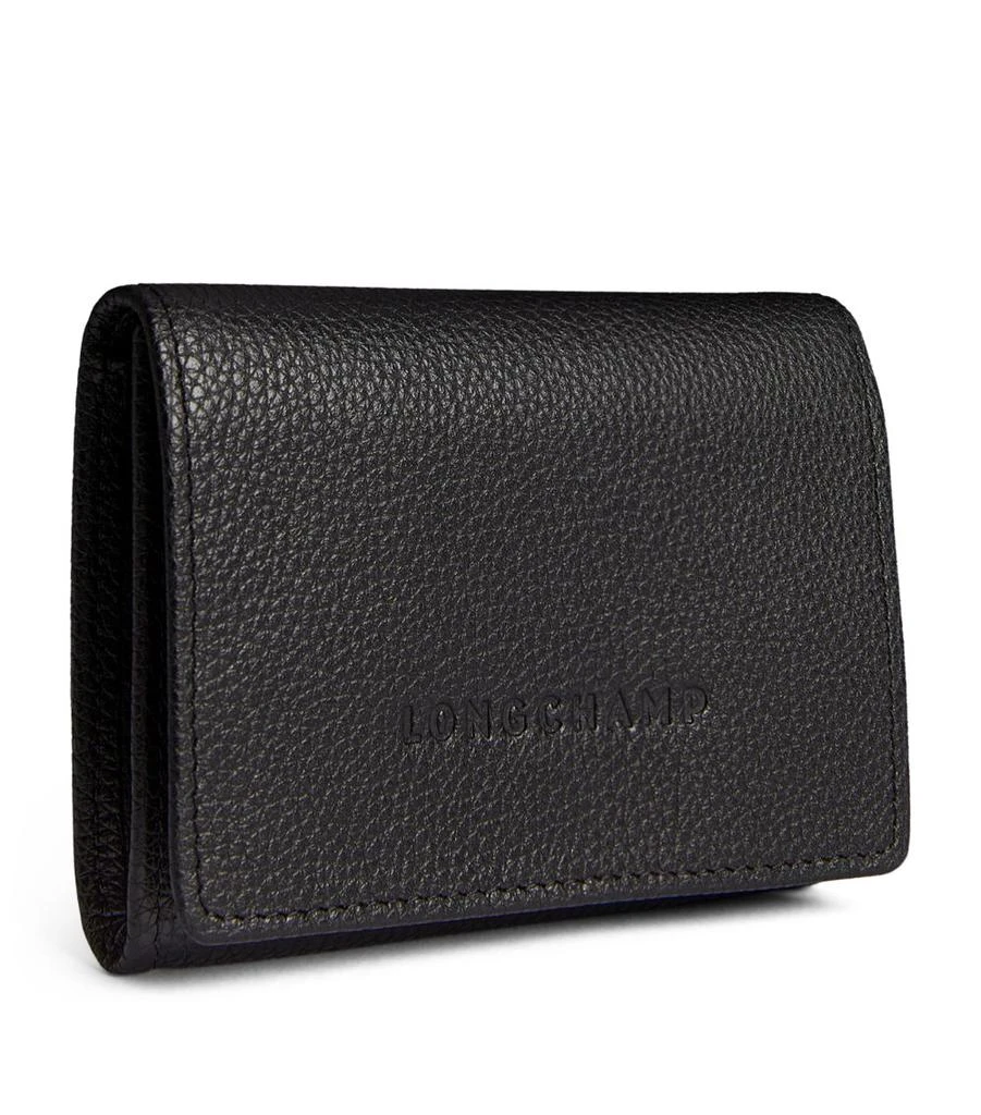 商品Longchamp|Leather Le Foulonné Wallet,价格¥996,第3张图片详细描述