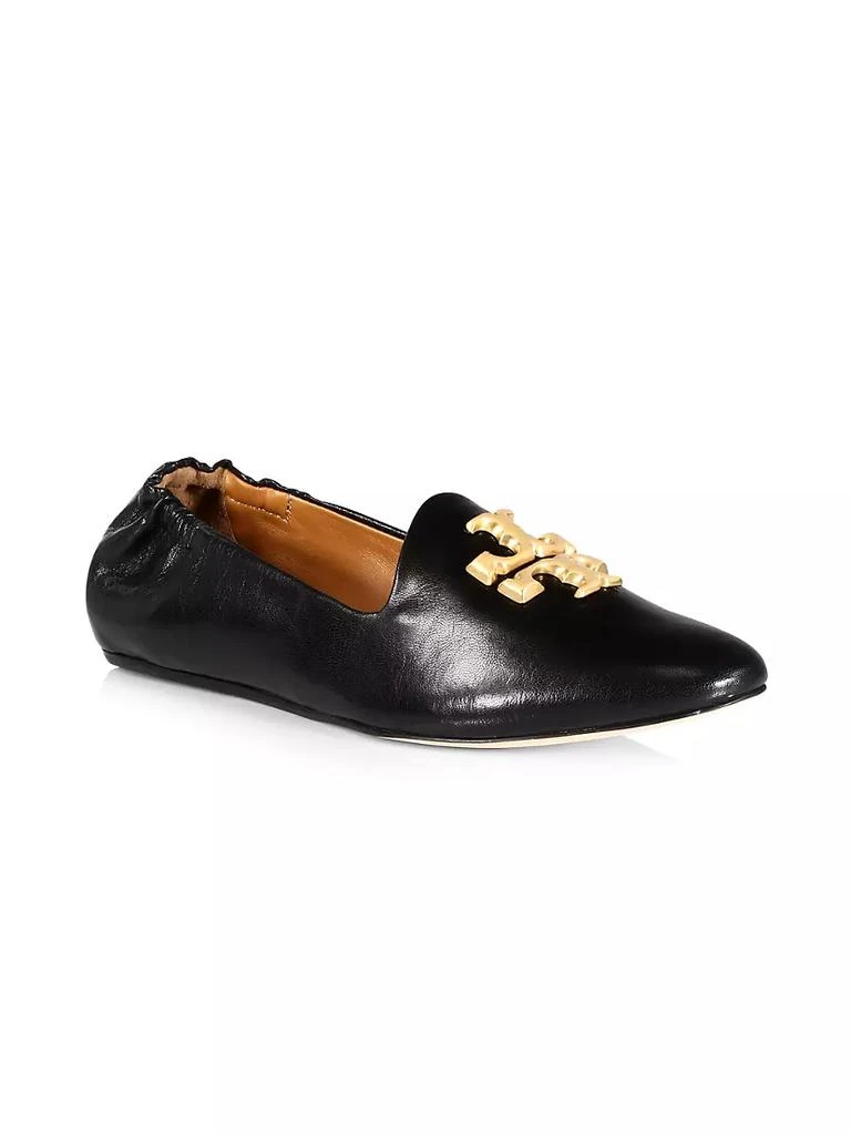 商品Tory Burch|Eleanor Logo Leather Loafers,价格¥841,第2张图片详细描述