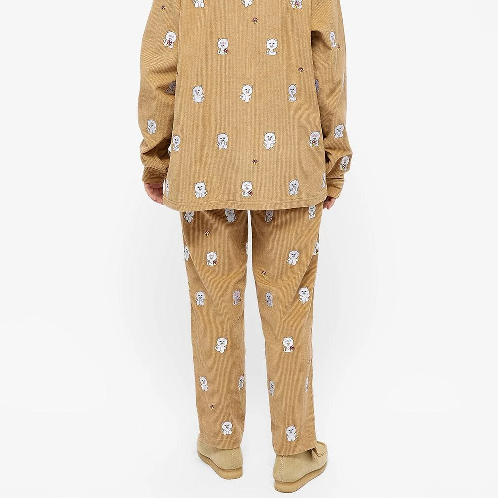商品RIPNDIP|RIPNDIP Embroidered Corduroy Trousers,价格¥550,第4张图片详细描述