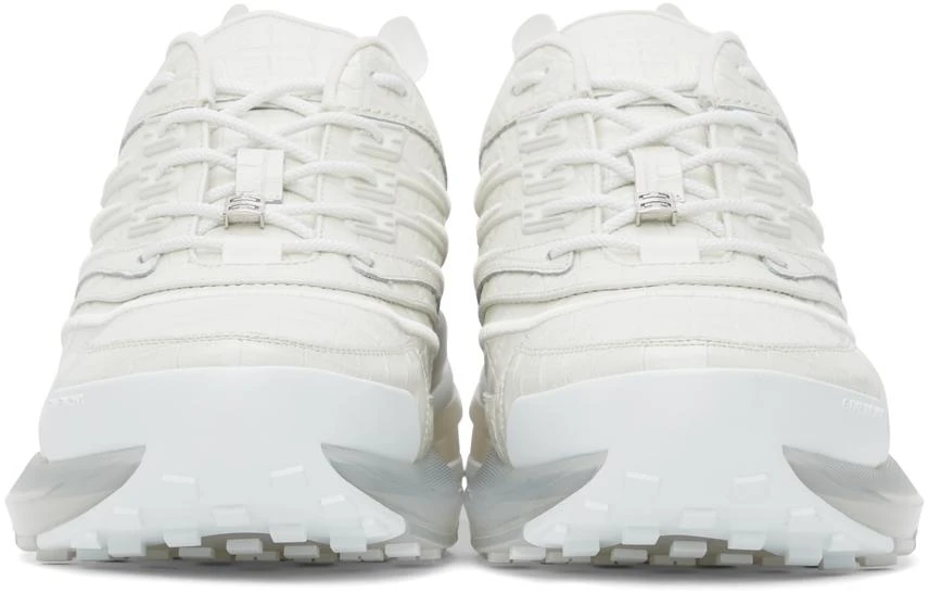 商品Givenchy|White Croc GIV 1 Sneakers,价格¥3535,第2张图片详细描述