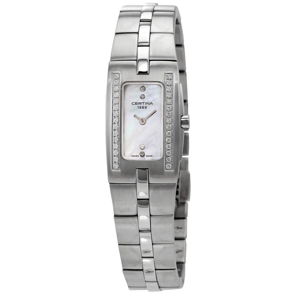商品Certina|Certina DS Mini Donna Quartz Diamond Ladies Watch C002.109.11.116.01,价格¥2469,第1张图片