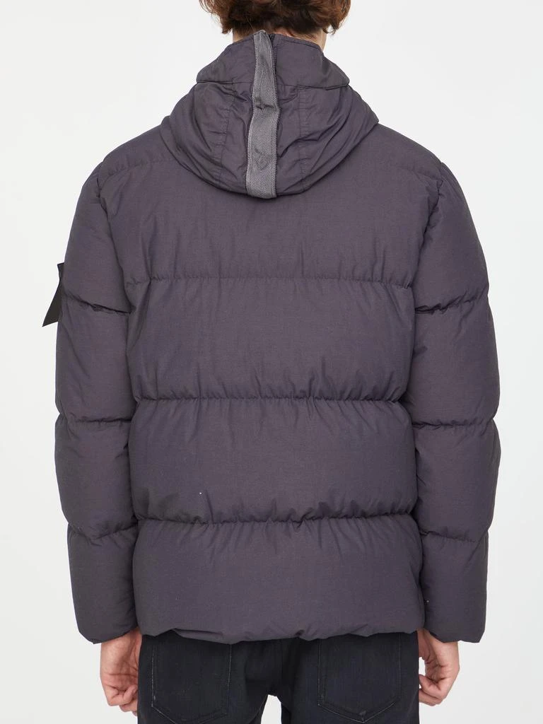 商品Stone Island|Naslan anthracite down jacket,价格¥7748,第4张图片详细描述