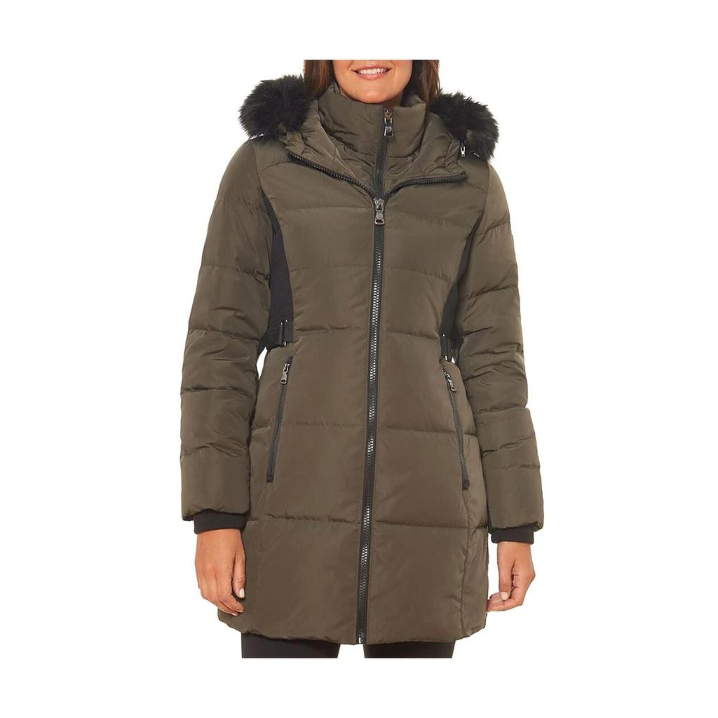 商品Vince Camuto|Vince Camuto Women's Heavyweight Down Fill Puffer Coat with Faux Fur Trim Hood,价格¥364,第1张图片