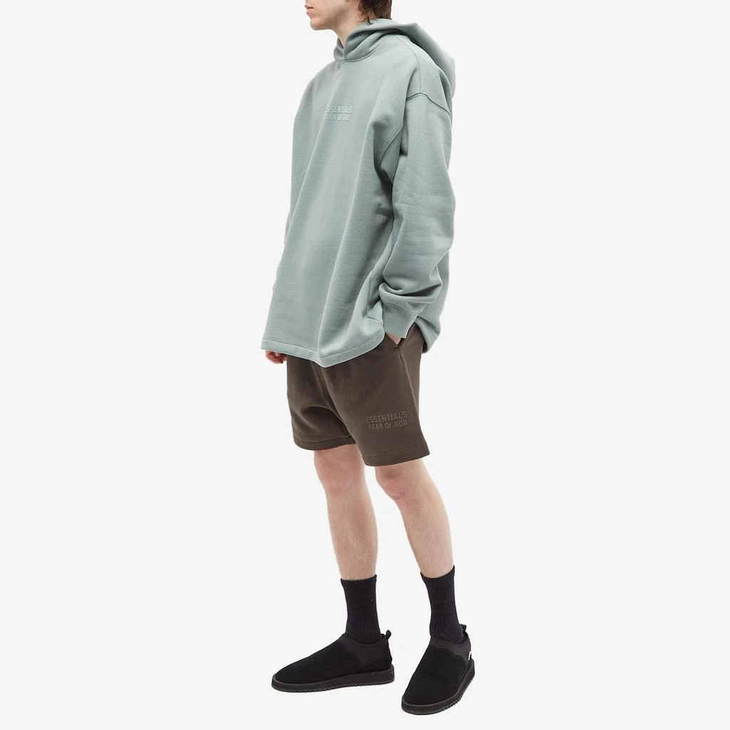 商品Essentials|Fear of God Essentials Relaxed Hoodie - Sycamore,价格¥526,第4张图片详细描述