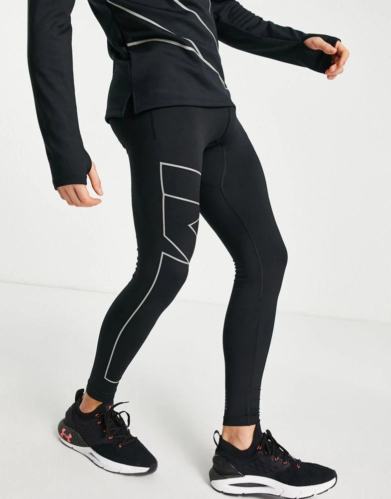 商品Under Armour|Under Armour Empowered running tights in black,价格¥380,第1张图片
