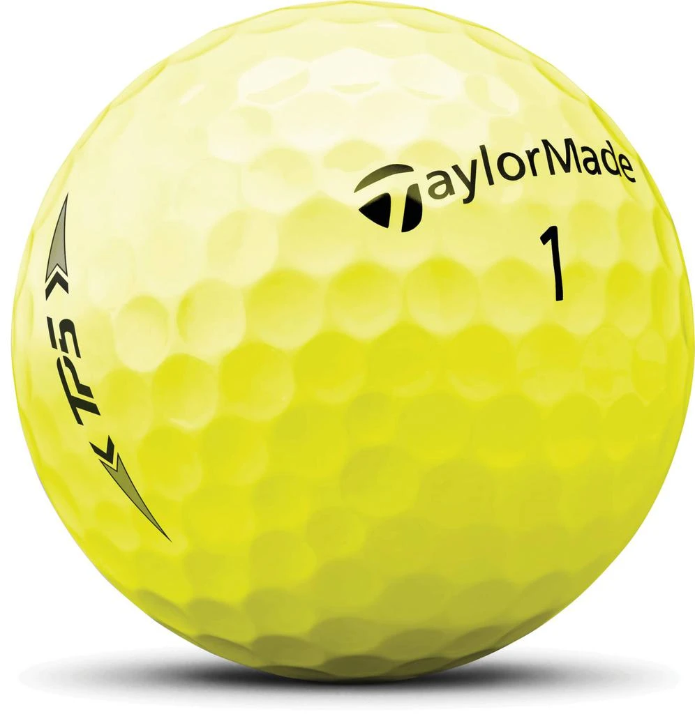 商品TaylorMade|TaylorMade 2021 TP5 Yellow Golf Balls,价格¥411,第3张图片详细描述