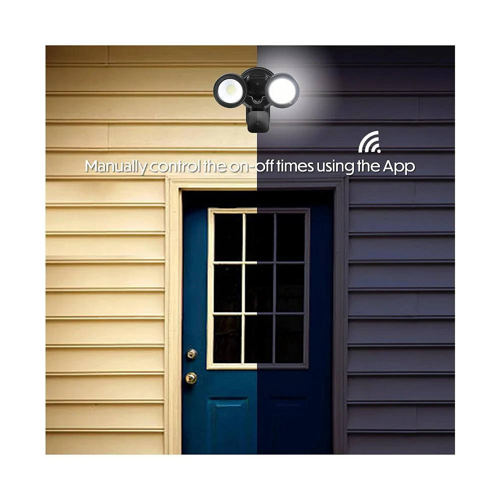 商品Wasserstein|Floodlight, Charger and Mount for Blink Outdoor/XT2 Camera, 1500 lumens - with Motion Sensor and Timer Control (Blink Camera NOT Included),价格¥486,第2张图片详细描述