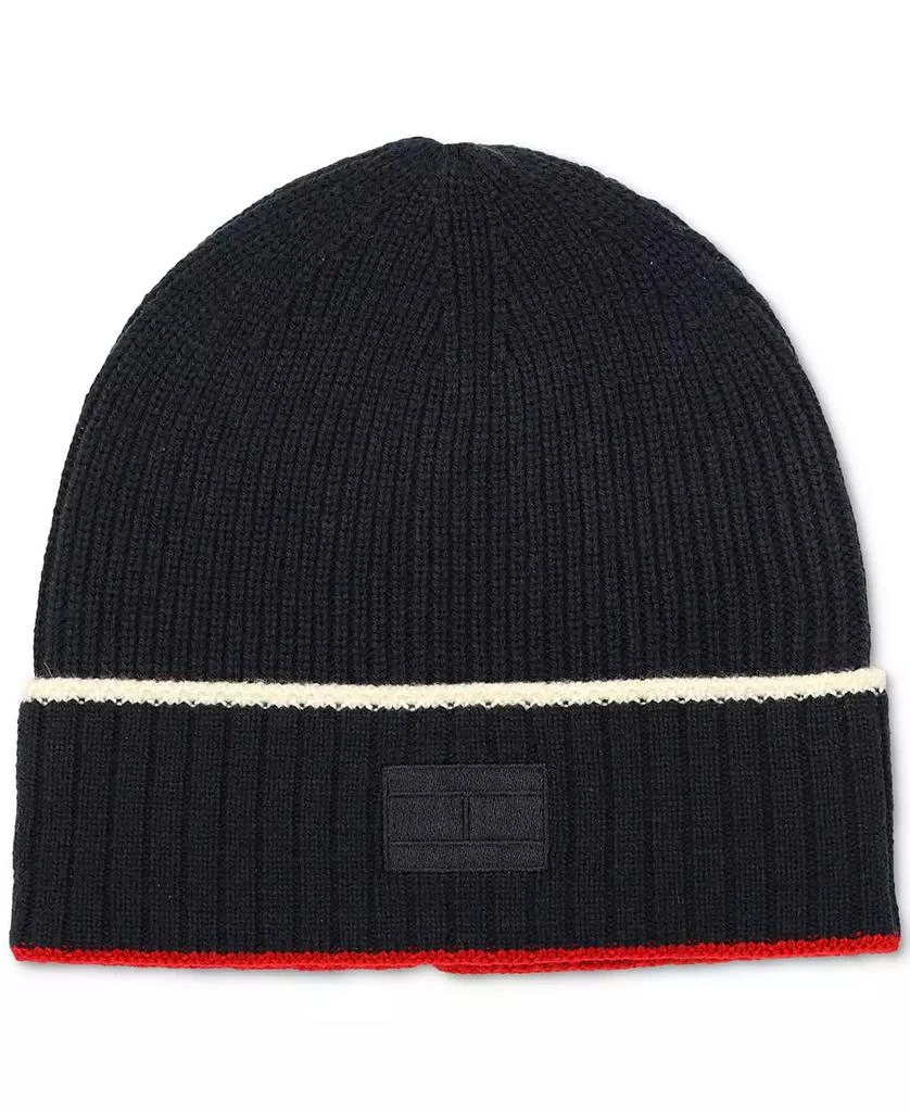 商品Tommy Hilfiger|Men's Tipped Beanie & Scarf Set,价格¥657,第3张图片详细描述
