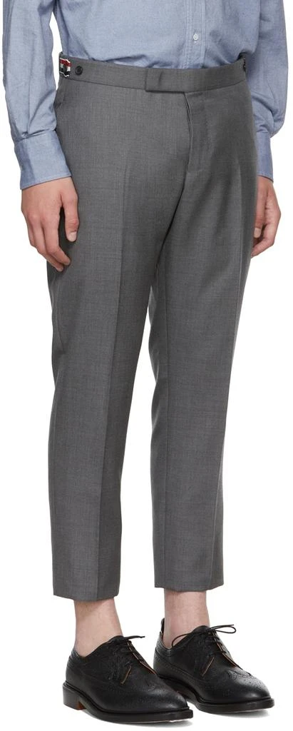 商品Thom Browne|灰色羊毛长裤,价格¥9469,第2张图片详细描述