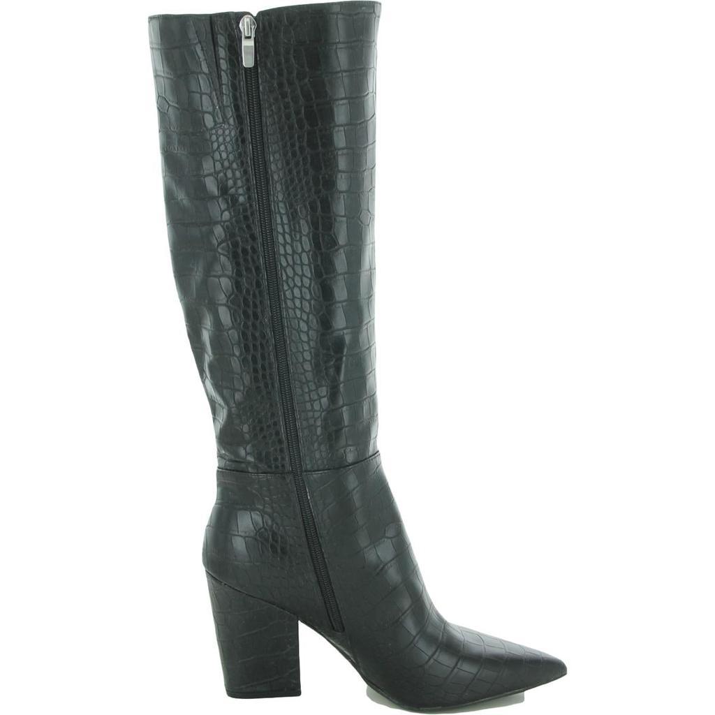 商品Nine West|Nine West Womens Gabal 3 Faux Leather Heels Knee-High Boots,价格¥289,第4张图片详细描述