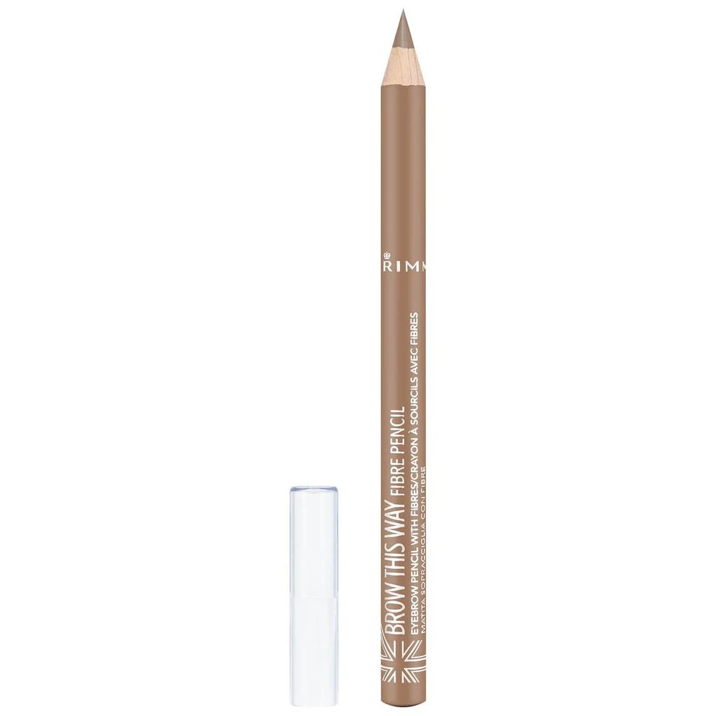 商品Rimmel|Rimmel Brow This Way Fibre Pencil 1.1g (Various Shades),价格¥56,第2张图片详细描述