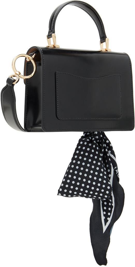 商品Marc Jacobs|黑色抛光小牛皮手提包,价格¥2923,第5张图片详细描述