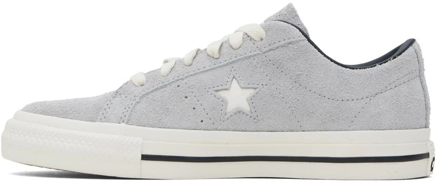 商品Converse|Gray One Star Pro Low Top Sneakers,价格¥167,第3张图片详细描述