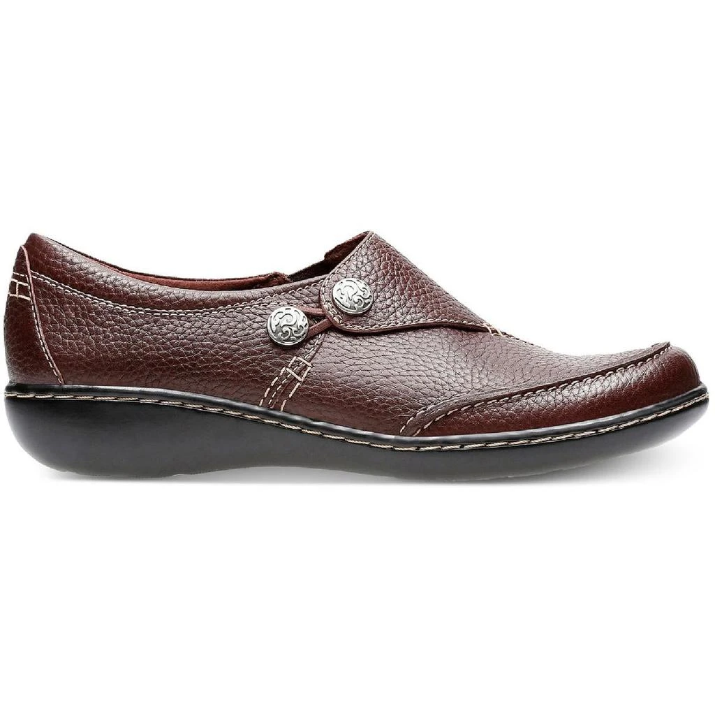 商品Clarks|Clarks Women's Ashland Lane Q Leather Ortholite Slip On Casual Loafer,价格¥510,第4张图片详细描述