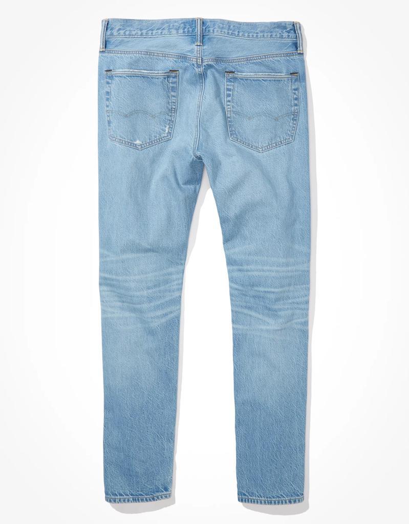 商品AE|AE x The Jeans Redesign Ripped Athletic Fit Jean,价格¥213,第7张图片详细描述