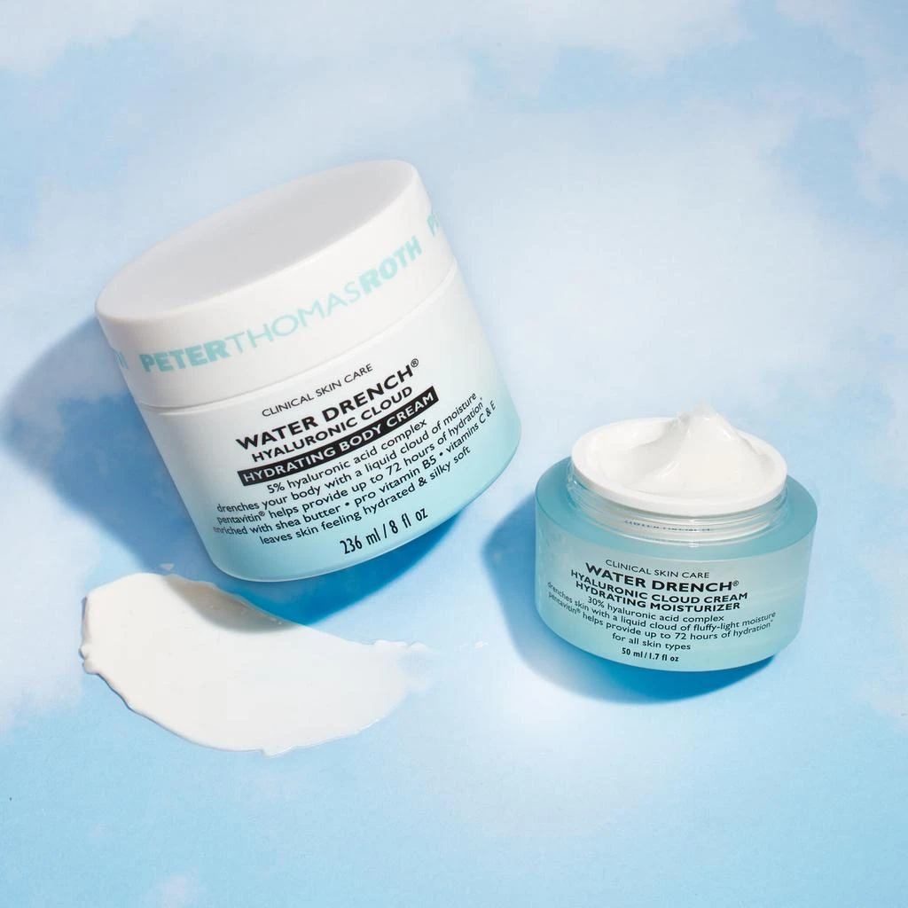 商品Peter Thomas Roth|Water Drench Hyaluronic Cloud Hydrating Body Cream|236 ml / 8 fl oz,价格¥304,第4张图片详细描述