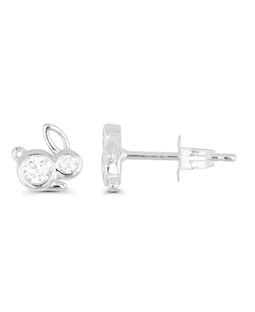 商品Macy's|Bunny Rabbit Stud Earrings in 14K Gold Plated or Sterling Silver,价格¥105,第3张图片详细描述