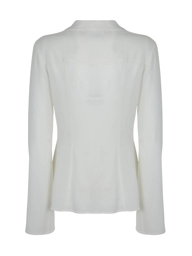 商品BLUMARINE|Blumarine Flared Sleeve Buckled Top,价格¥4336,第2张图片详细描述