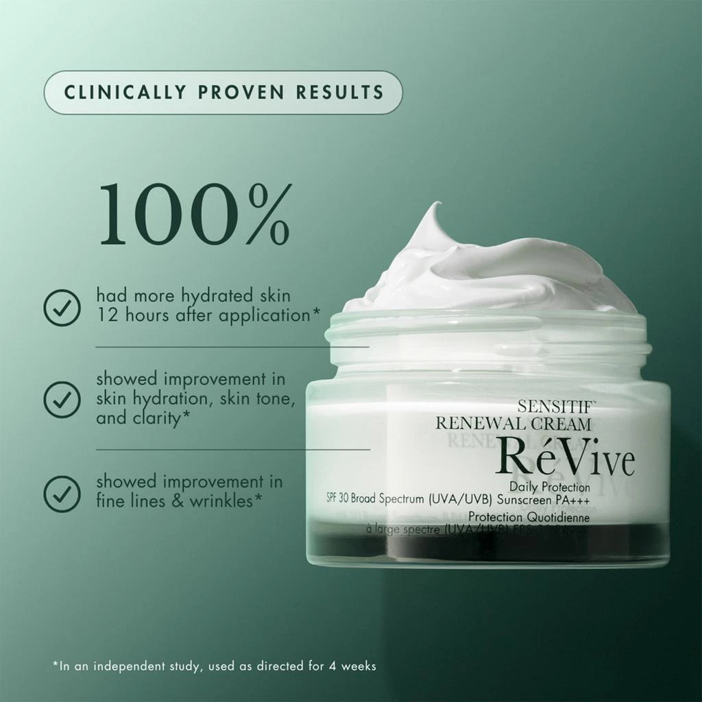 商品Revive|Sensitif Renewal Cream SPF30,价格¥1574,第4张图片详细描述