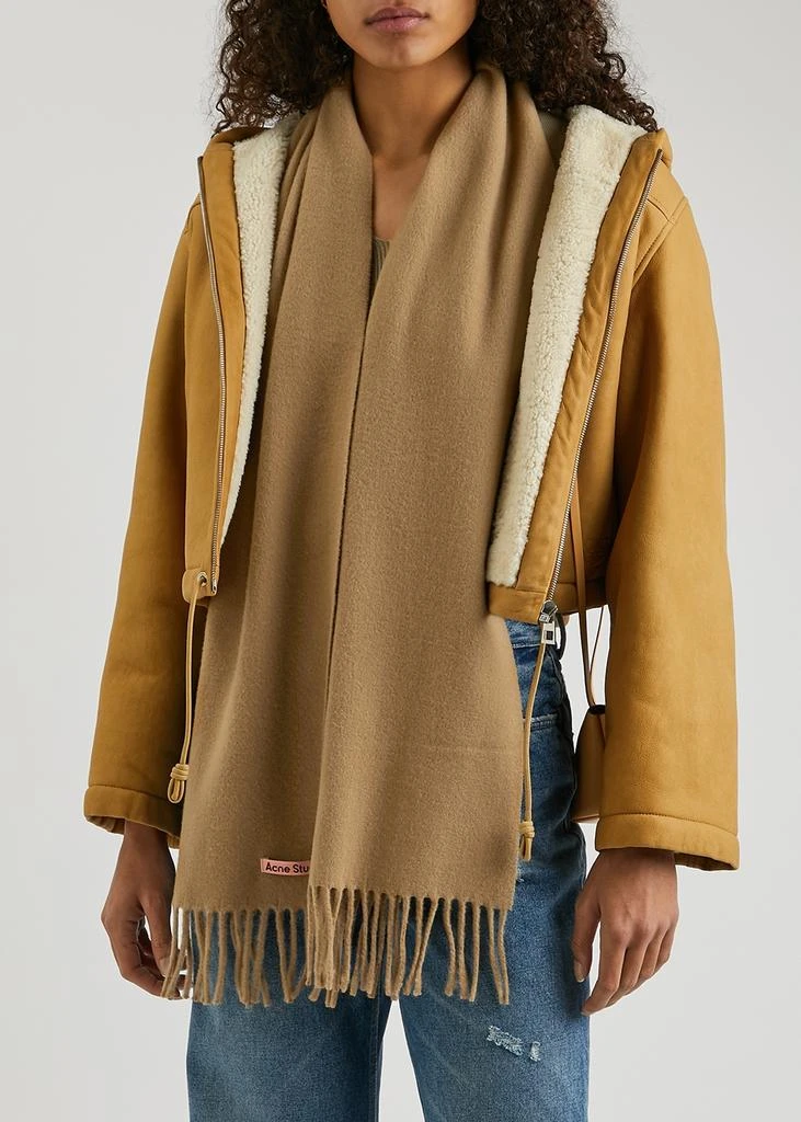 商品Acne Studios|Canada Skinny wool scarf,价格¥1063,第2张图片详细描述