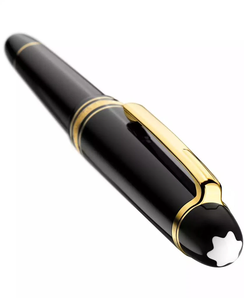 商品MontBlanc|Meisterstück Classique Black Resin & Gold-Coated Fountain Pen,价格¥5050,第3张图片详细描述
