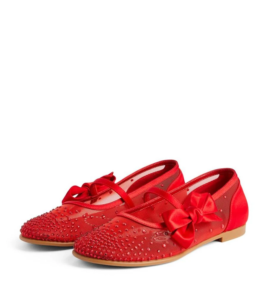 商品Christian Louboutin|Embellished Melodie Strass Ballet Flats,价格¥6335,第4张图片详细描述