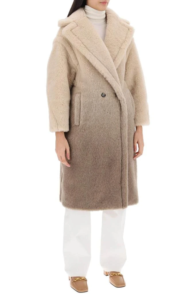商品Max Mara|'Gatto' shaded-effect Teddy Bear Icon coat,价格¥14687,第3张图片详细描述