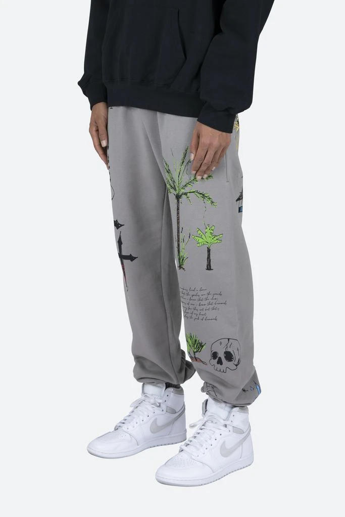 商品MNML|Beach Sweatpants - Grey,价格¥228,第3张图片详细描述