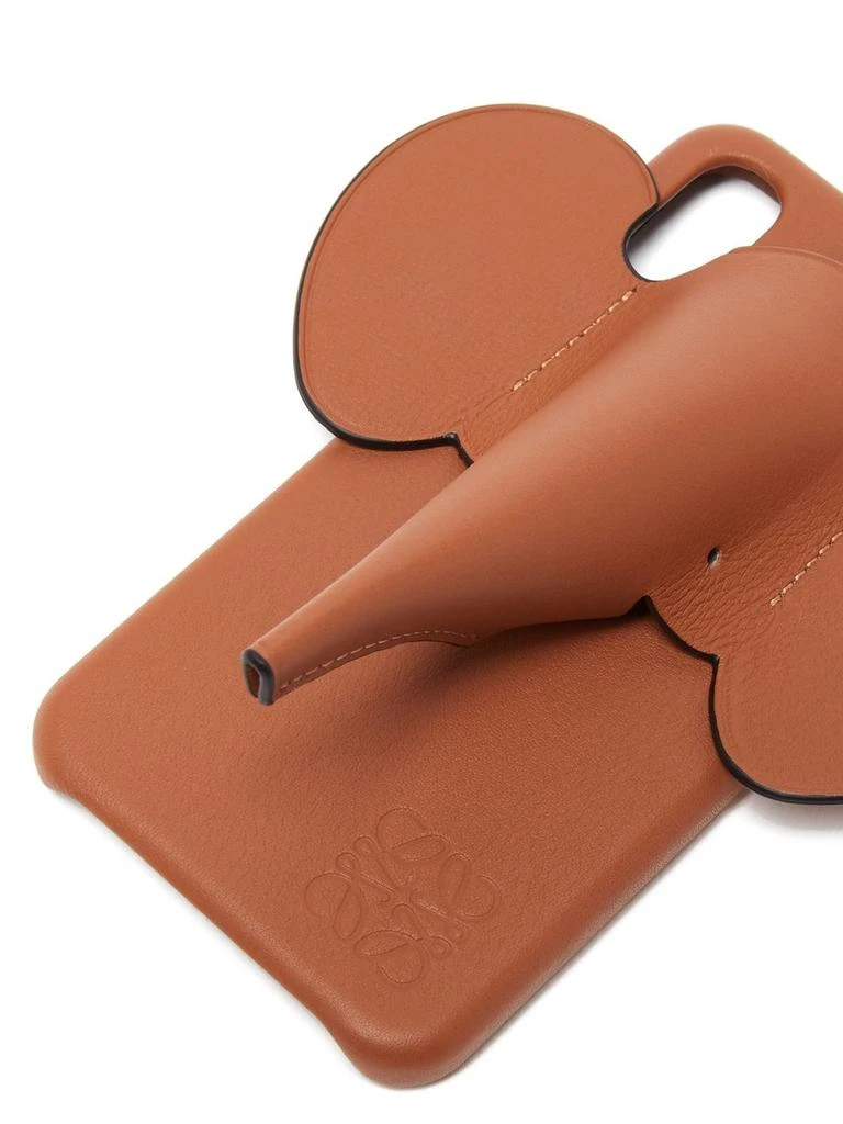 商品Loewe|Tan Elephant iPhone® X/XS leather phone case,价格¥772,第5张图片详细描述