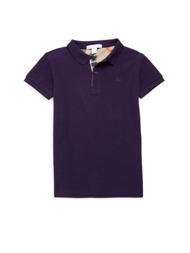 商品Burberry|Little Boy's & Boy's Mini Cotton Polo,价格¥520,第1张图片