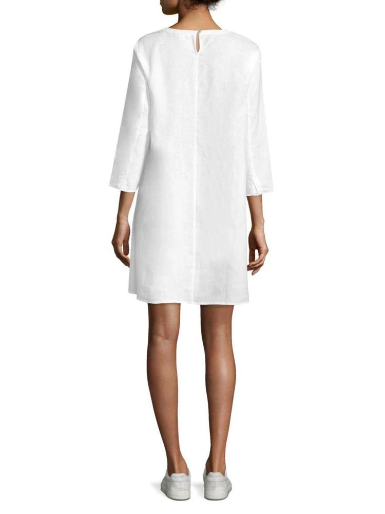 商品Eileen Fisher|Keyhole Linen Sweater Dress,价格¥1191,第2张图片详细描述