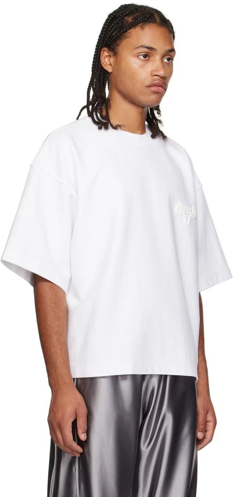商品Alexander Wang|White Graphic 'Beefy'  T-Shirt,价格¥1378,第2张图片详细描述