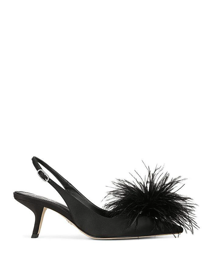 商品Sam Edelman|Women's Bianka Feather Slingback Pumps,价格¥719,第2张图片详细描述